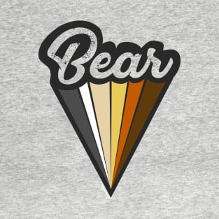 Gay Bear Pride Super Hero | Bear Chasers & Admirers | BearlyBrand T-Shirt